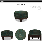 DIGS - Healy Ottoman [MESH] (Boxed)