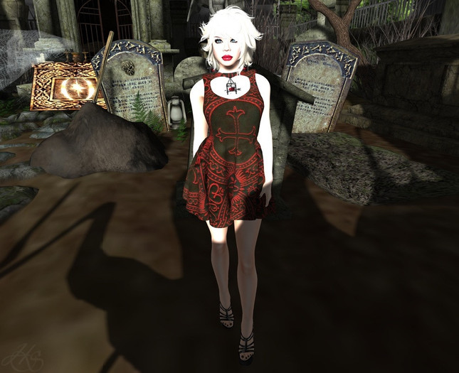 {T.D.} Ascend Mini Dress Cross (Boxed)