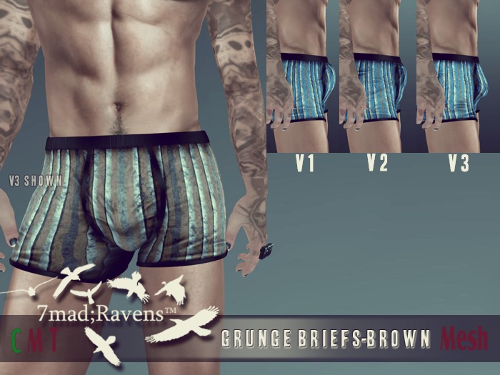 7mad;Ravens Grunge Briefs Demos