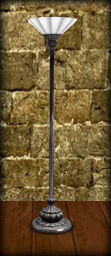 Antique Pewter Torchiere #2 COPY