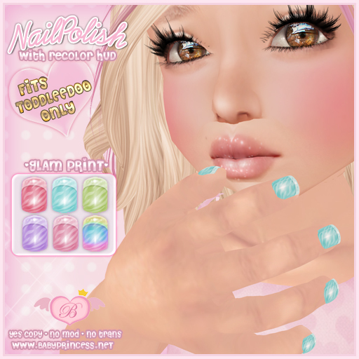 :*BABY*: ToddleeDoo NAILS - Glam Print