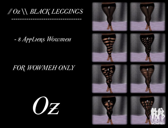 // Oz \\ BLACK LEGGINGS