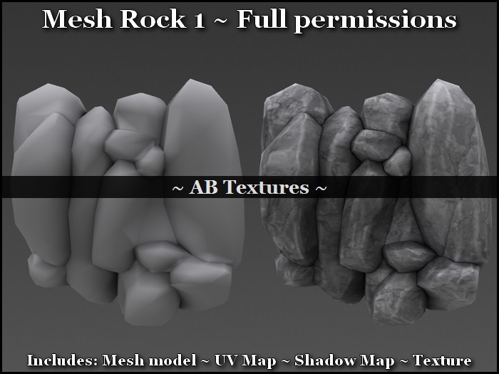 Mesh rock 1 - Full permissions