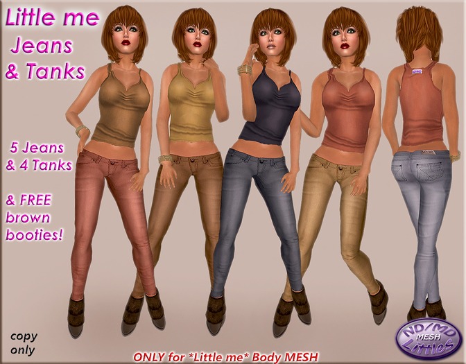 ND/MD Little me - Jeans & Tank tops clothing