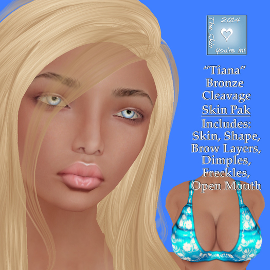 TSYI! Tiana Bronze Cleavage