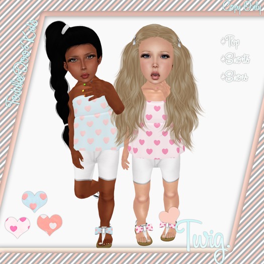 [T.] - Heartbreaker Outfit - Blue