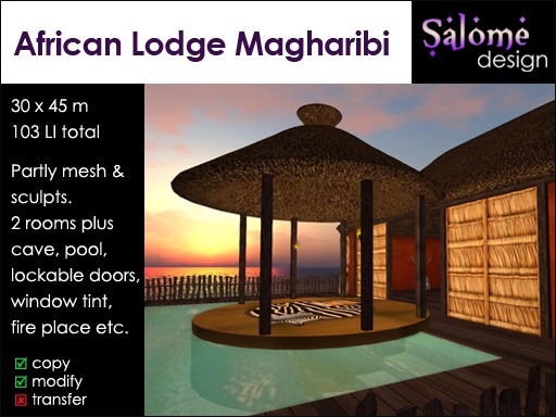 African Lodge Magharibi Sales Box