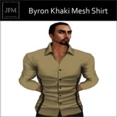 JFM Byron Blue Mesh Shirt (bagged)