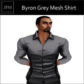 JFM Byron Blue Mesh Shirt (bagged)