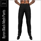 JFM Byron Black Mesh Pants