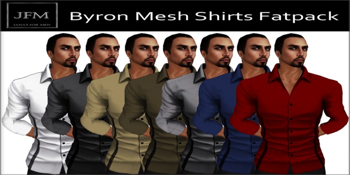 JFM Byron Mesh Shirt Fatpack 
