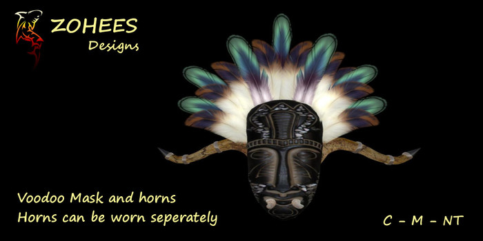 ZD - Witch Doctor mask - Paradise