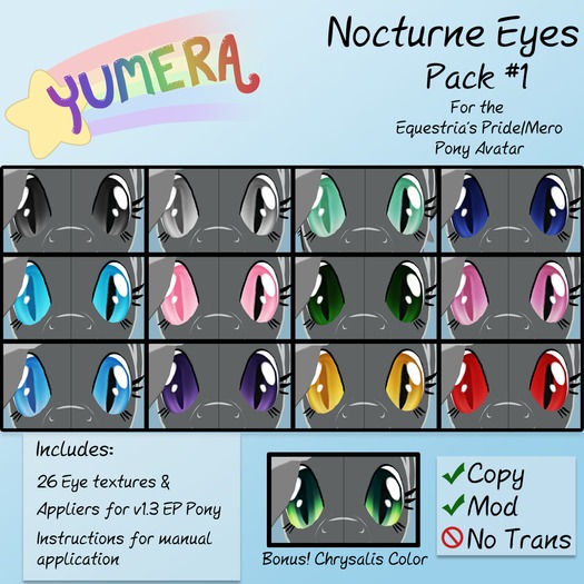Yumera - Nocturne Eyes - Amber [box]