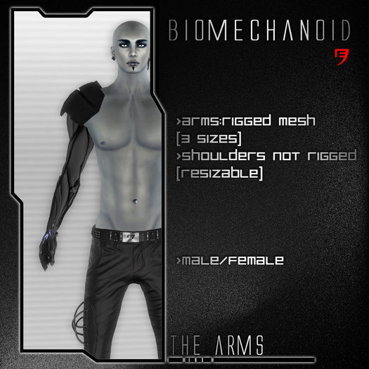 BIOMECHANOID the arms