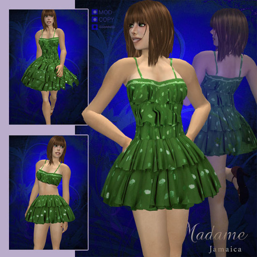 Madame Haute Couture - Jamaica, green