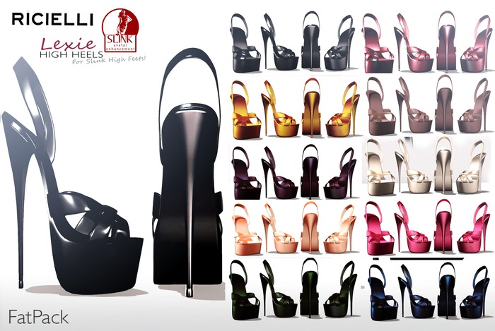 R.icielli - LEXIE Mesh High Heels for Slink/ 21 styles Fatpack PROMOTION!