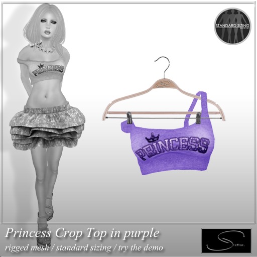 [Stellar] Princess Crop Top DEMO