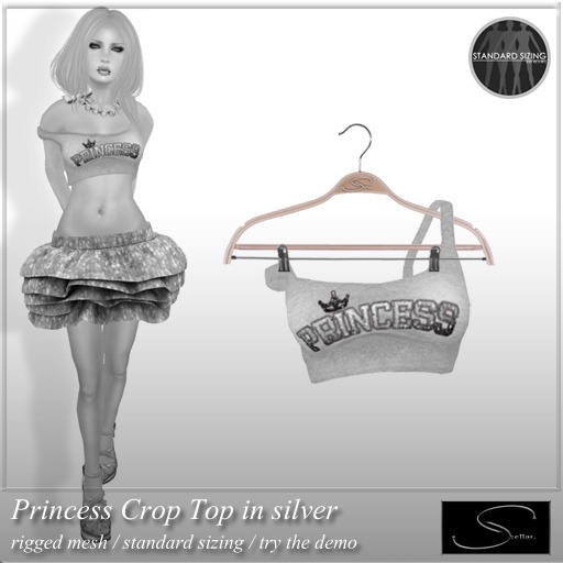 [Stellar] Princess Crop Top DEMO