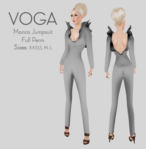 VOGA Custom Mesh - Rigged Manca Jumpsuit Full Perm