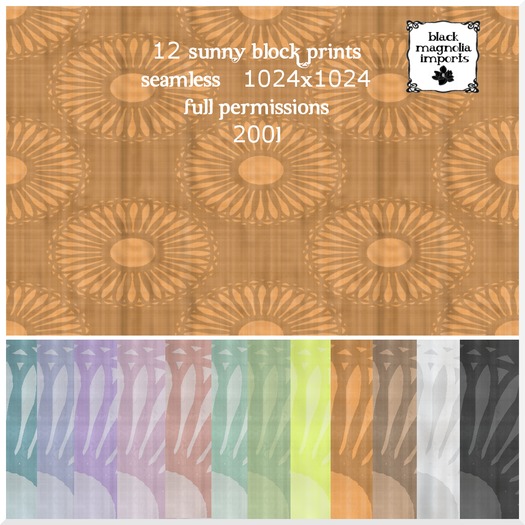 **BMI** Sunny Block Prints BOXED