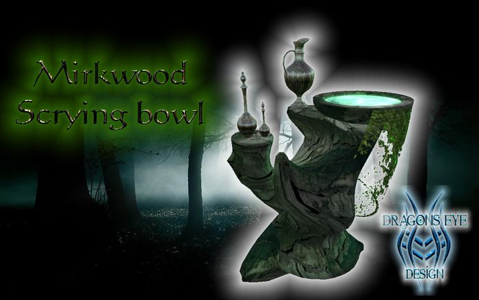 Mirkwood Scrying bowl white