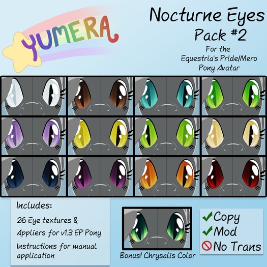 Yumera - Nocturne Eyes - Amber [box]