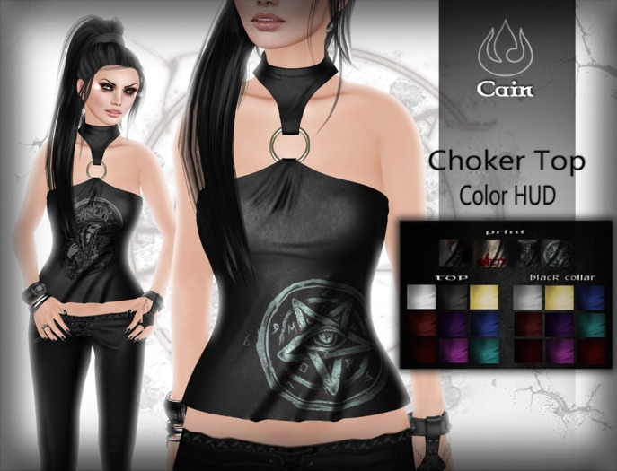 Cain - Choker Top - DEMO