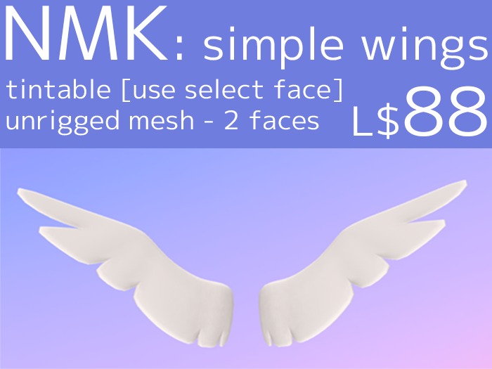 nmk : simple wings