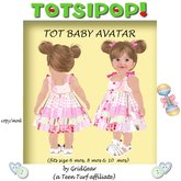TOTSIPOP! TOT Baby Clothing Patchwork Dress Set