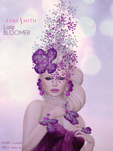 F I N E S M I T H - LATE BLOOMER sizzling pink
