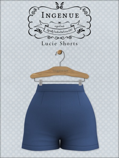 Ingenue :: Lucie Shorts :: Prussian