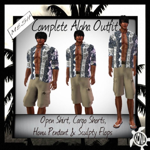 Kona Item Mens Complete Aloha Blue Honu
