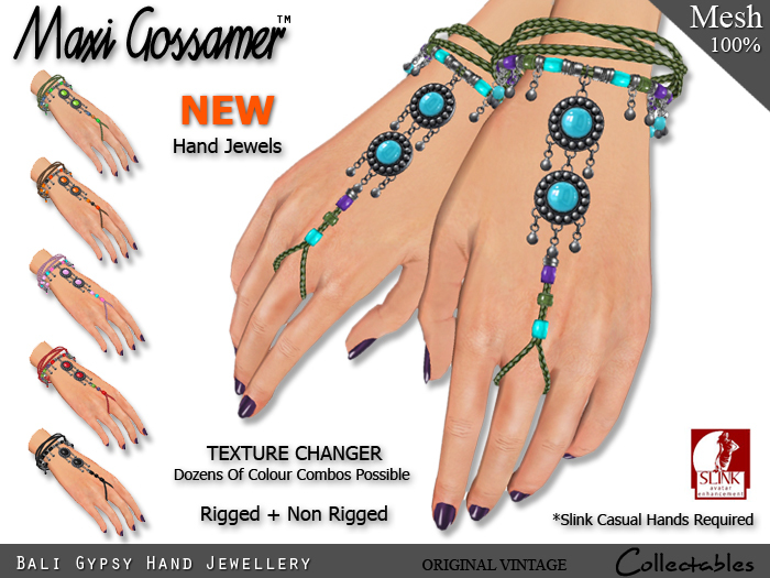 Hand Jewellery - Bali Gypsy 