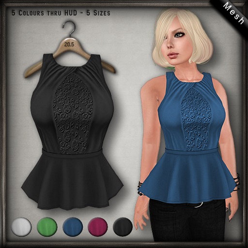 20.FIVE Mesh - Beaded Top
