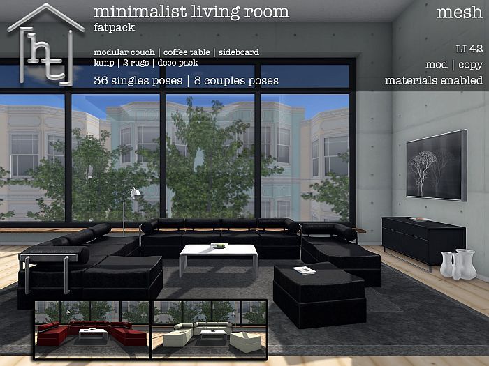 [ht:home] minimalist living room PACK