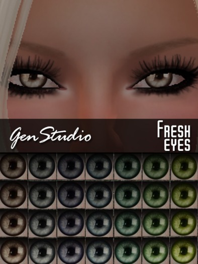 NEW: *GenStudio* Eyes & Eyelashes