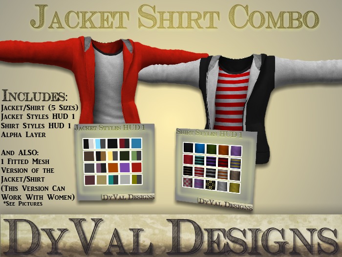 [DV] Jacket/Shirt Combo - DEMO-