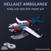 King Air Paint Kit - Hellajet Ambulannce