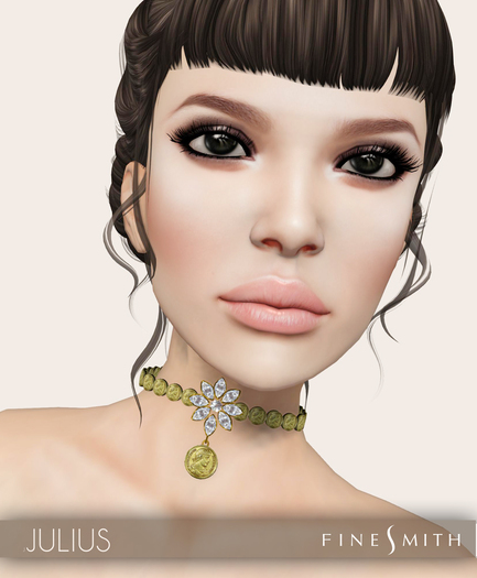 JULIUS ancient coin collar