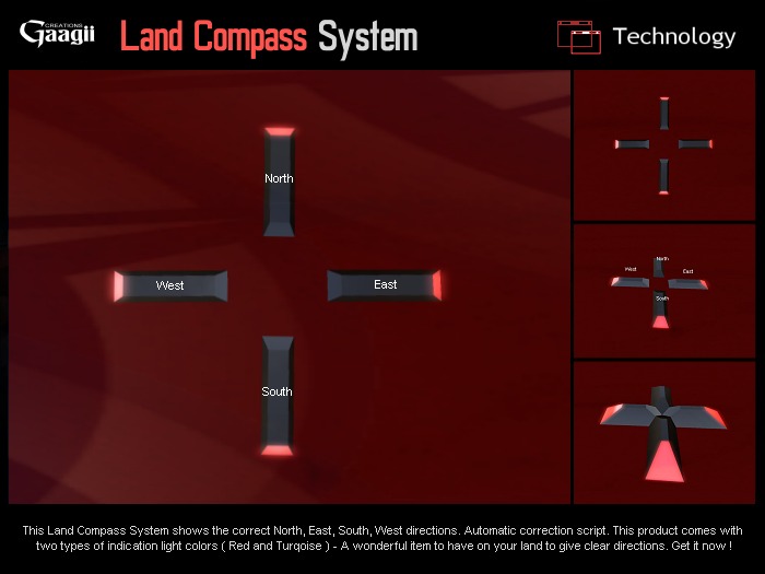 Gaagii - Land Compass System
