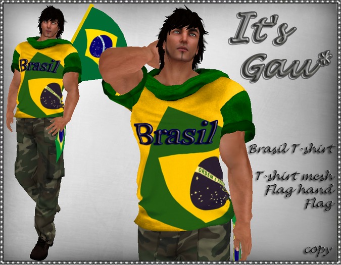 *It's Gau* Brasil T-shirt