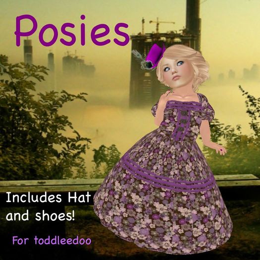 *Royal Ragamuffins* Posies Dress for TD