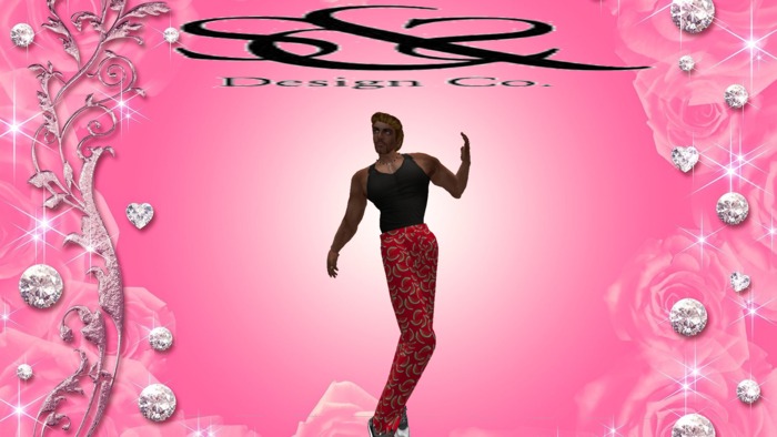 *S&S* Design Watermelon Mesh Mens Beach Pants Pjs