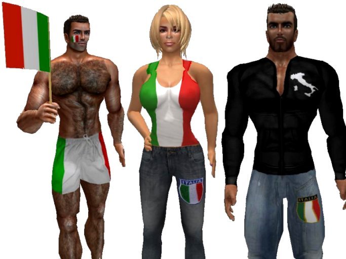 Italy -- Flag and Clothes 1.0