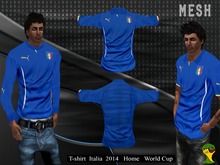 T-shirts ITALIA HOME WORLD CUP 2014