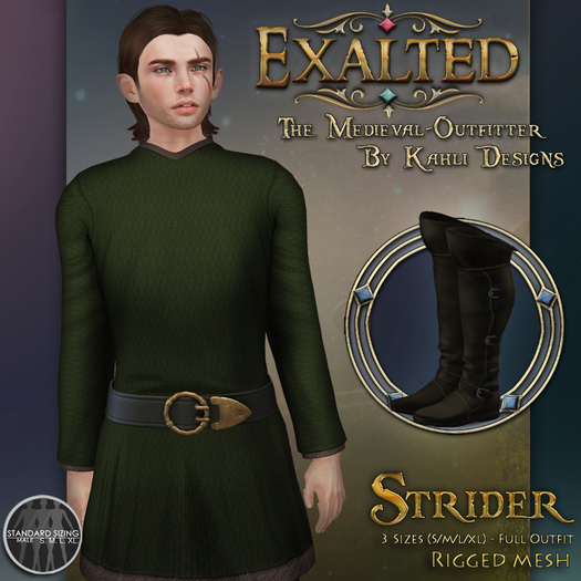 {Exalted} Woodland Strider - Green
