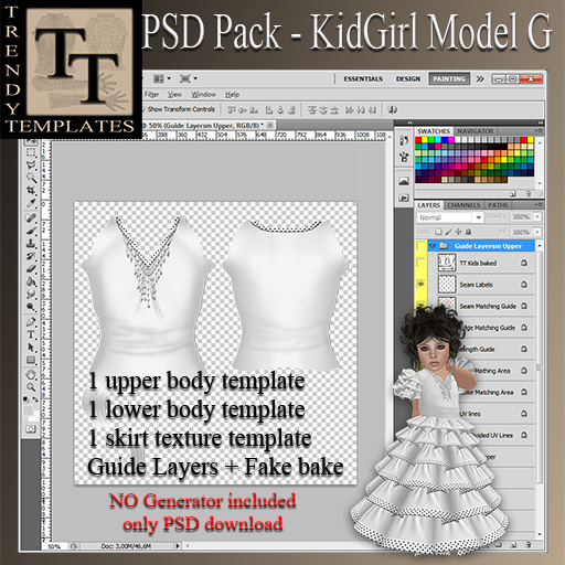 .:TT:. PSD Pack KidGirl Model G