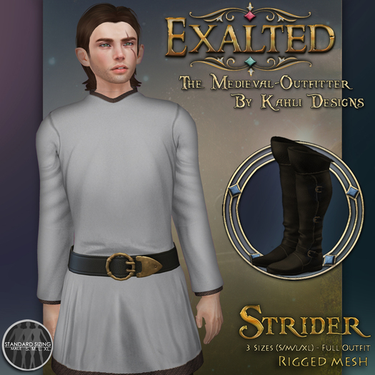 {Exalted} Woodland Strider - White