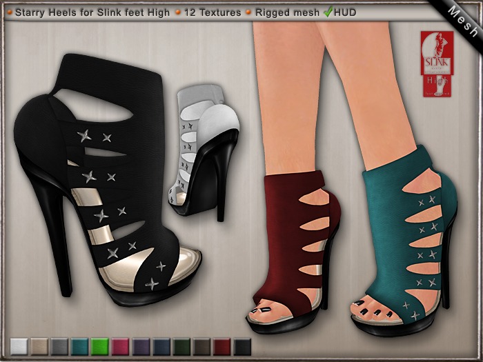 DN Mesh: Starry heels [DEMO]