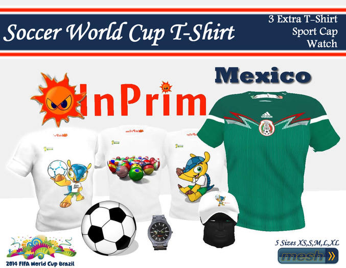 .:InPrim:. Mexico T-shirt
